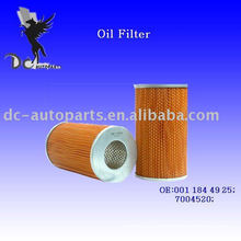 Lube Filter Element 001 184 49 25 For Mercedes-Benz